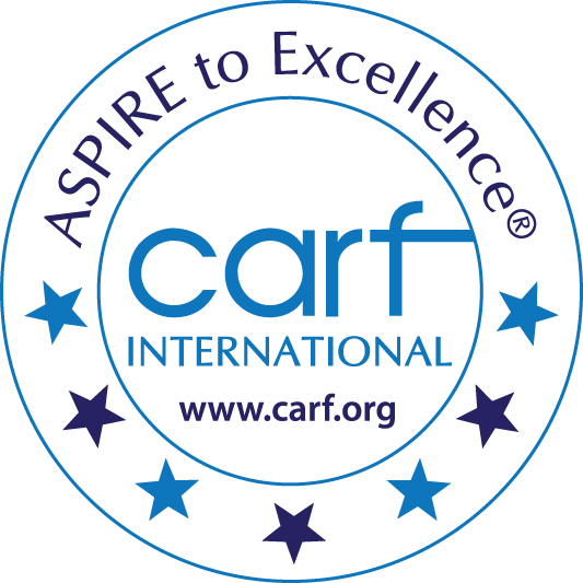 CARF ASPIRE sponsorship logo
